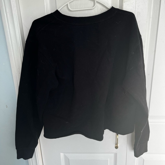 TNA, medium, black, Henley sweater - Picture 2 of 2